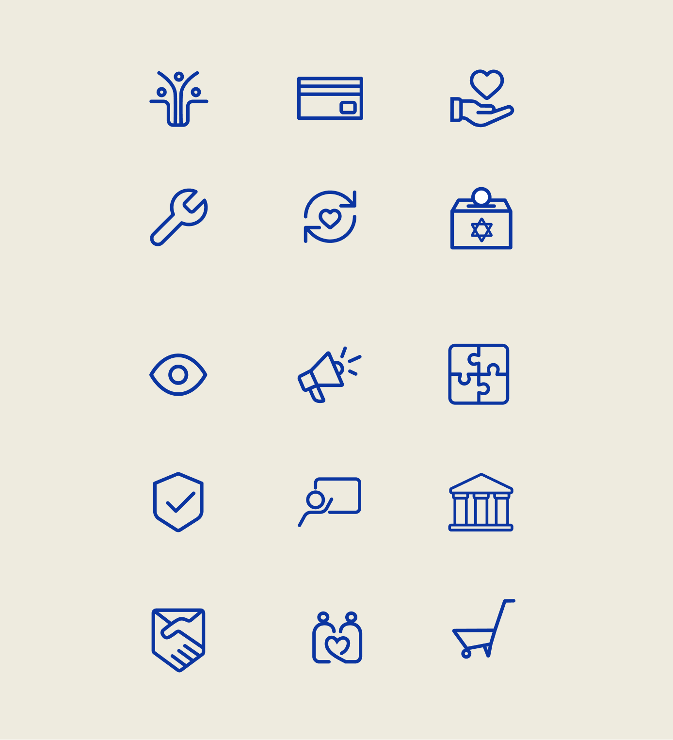 NECHAMA icon set